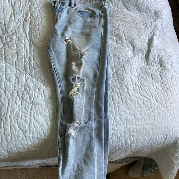 bull head ripped capri - Picture 1 of 2